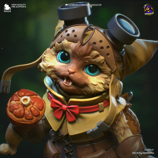 Palico and Toad - Monster Hunter Wilds