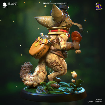 Palico and Toad - Monster Hunter Wilds