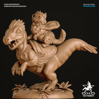 Princess Donut - Dungeon Crawler Carl | Painted / Unpainted Options