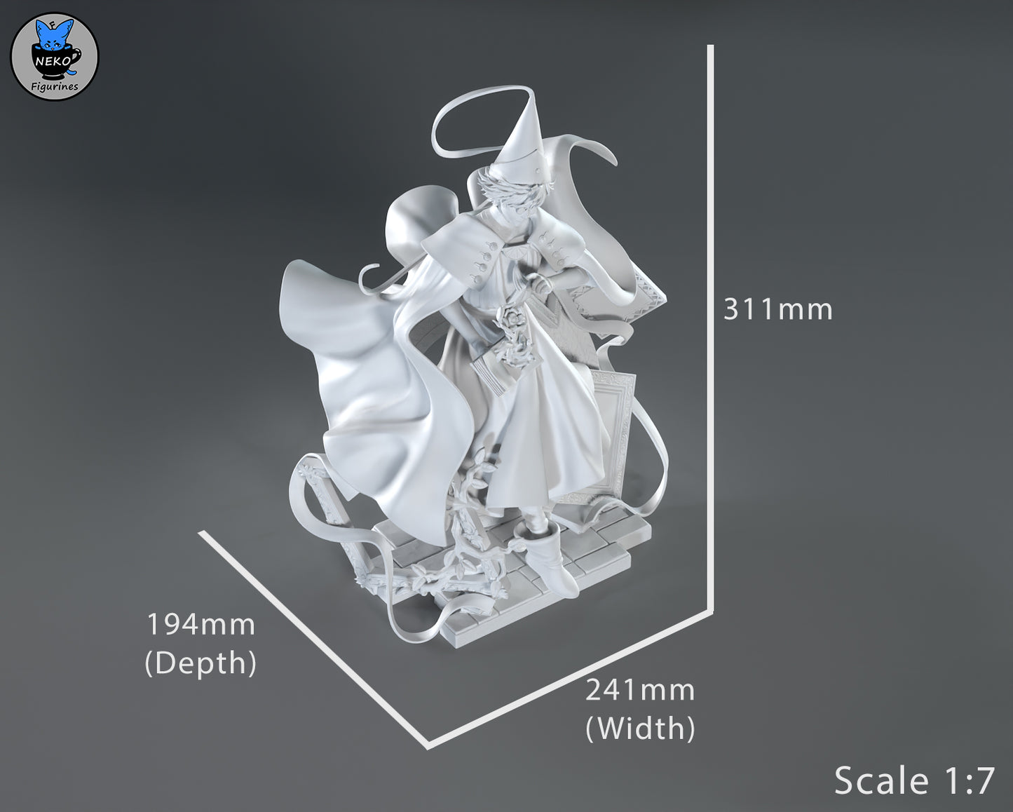 Qifrey - Witch Hat Atelier | Painted / Unpainted Options
