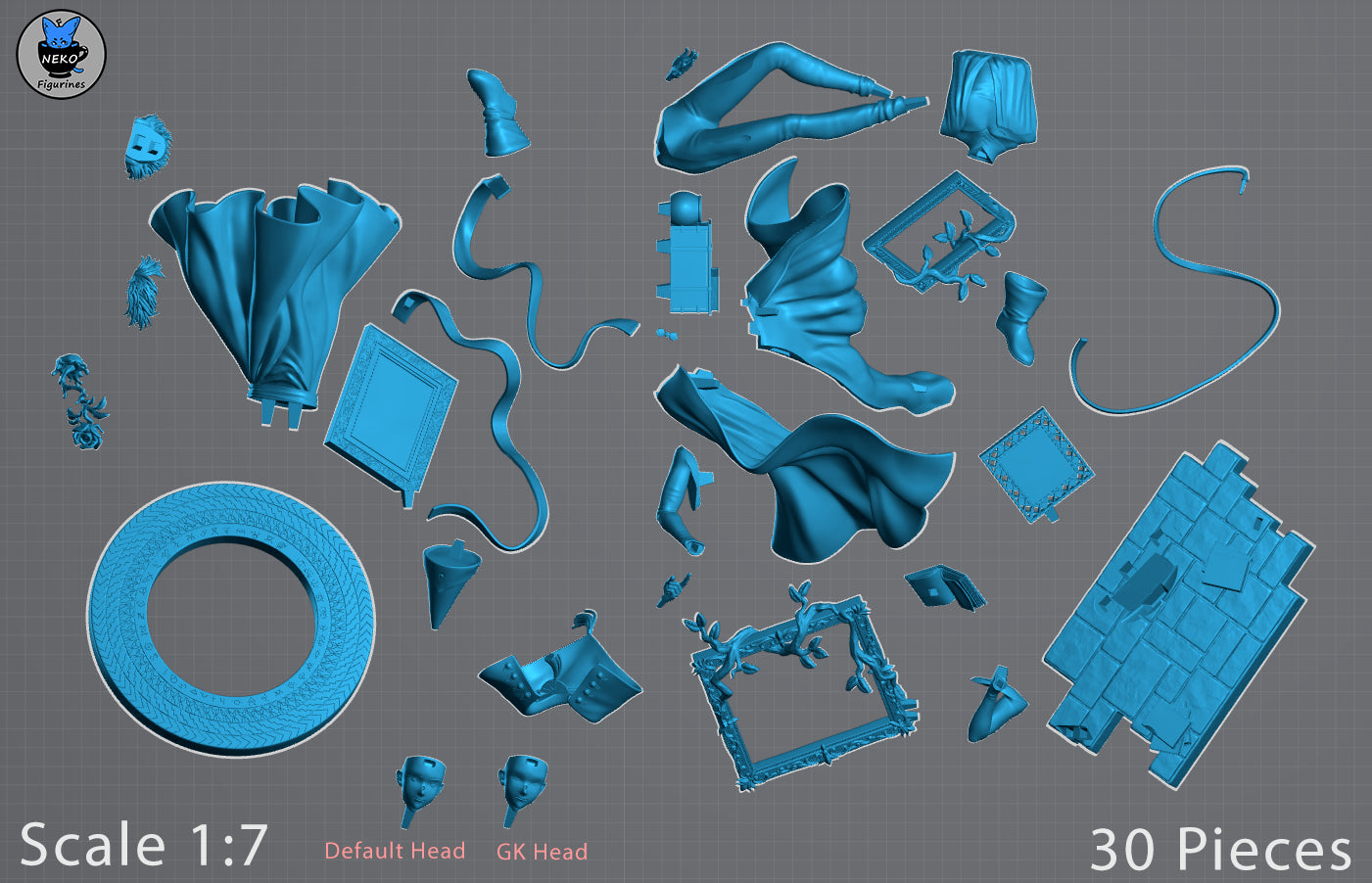 Qifrey - Witch Hat Atelier | Painted / Unpainted Options