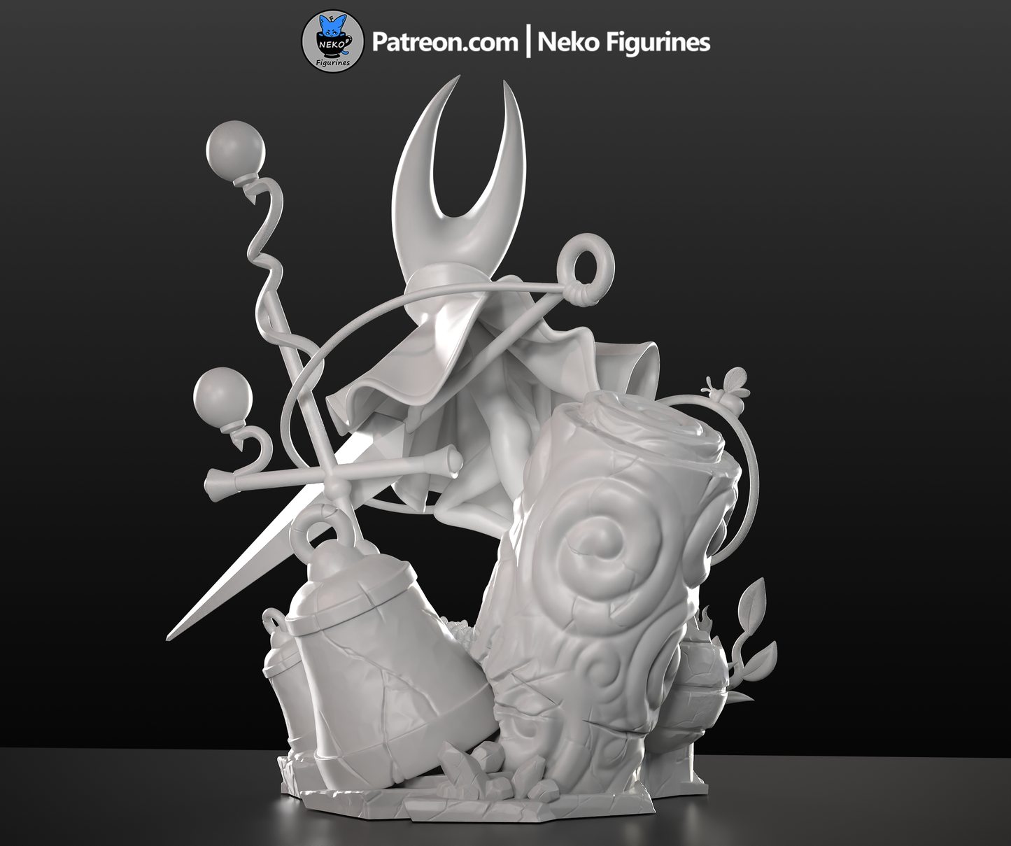 Hornet - Hollowknight Silksong | Painted / Unpainted Options