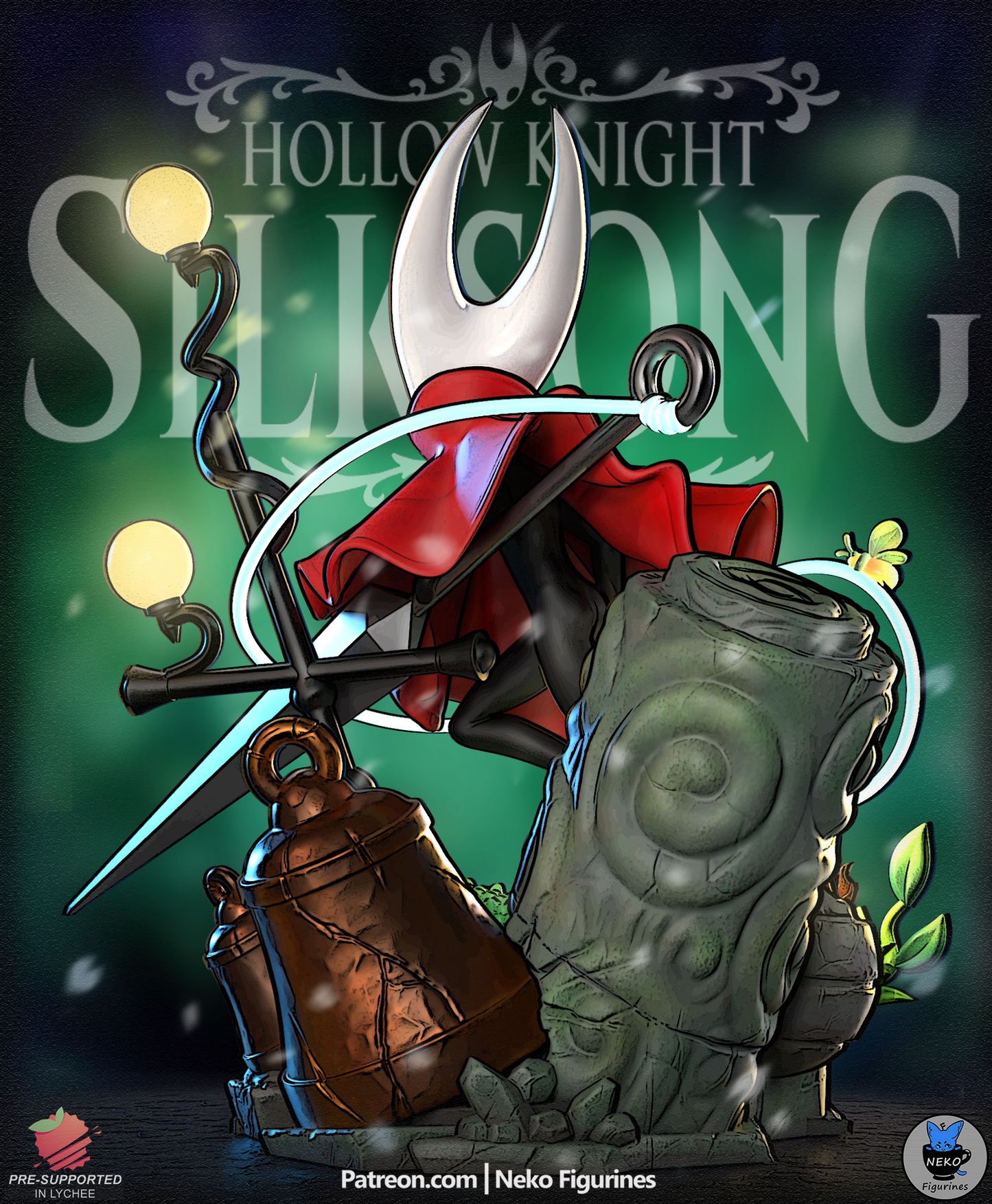Hornet - Hollowknight Silksong | Painted / Unpainted Options