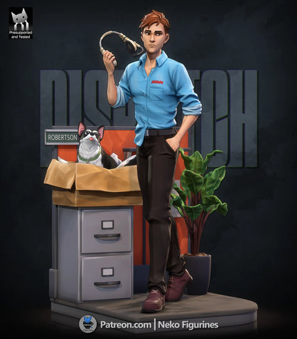 Robert - Dispatch | Painted / Unpainted Options