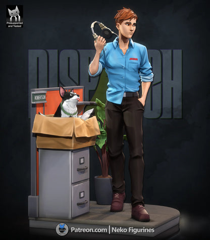 Robert - Dispatch | Painted / Unpainted Options