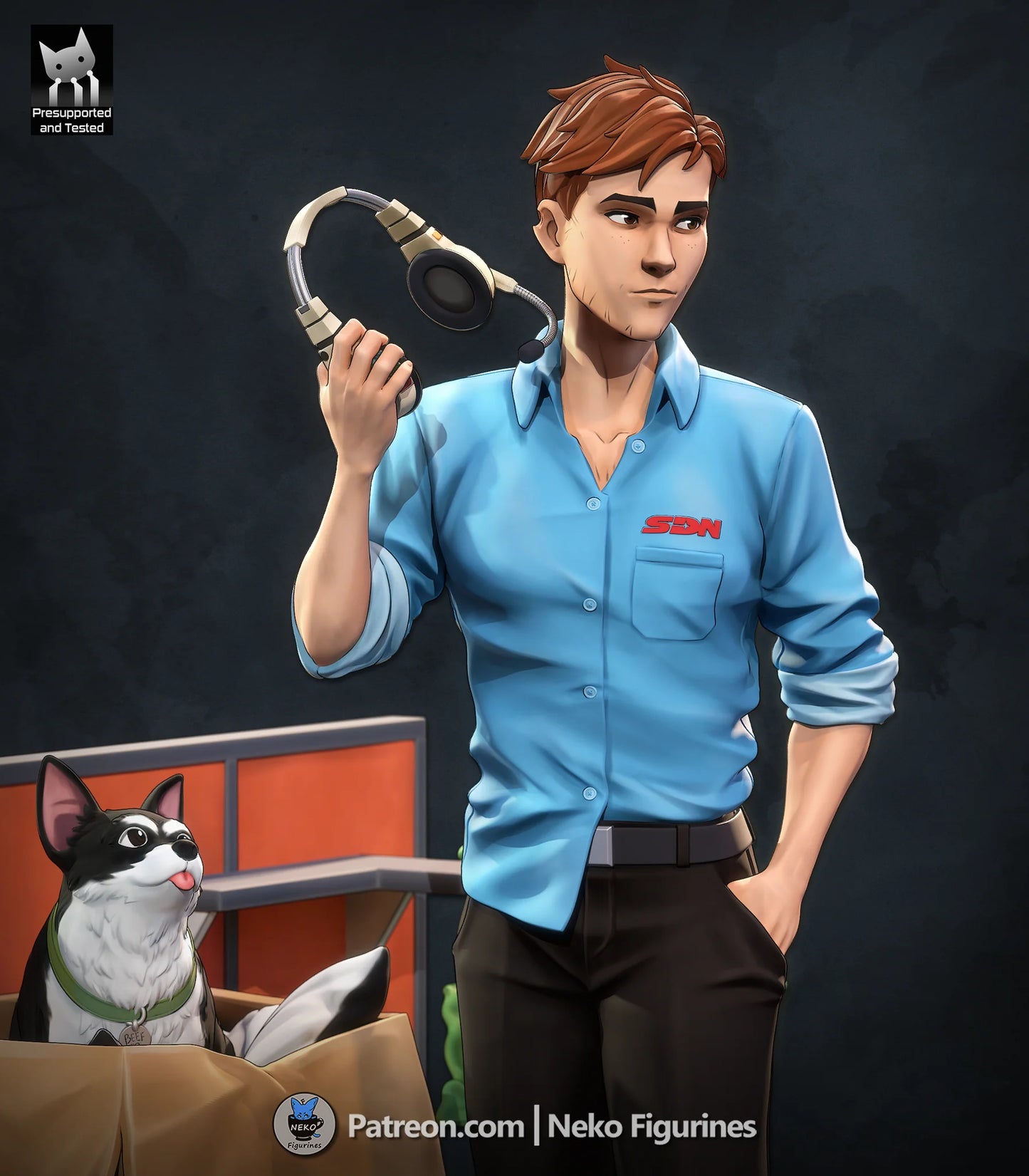 Robert - Dispatch | Painted / Unpainted Options