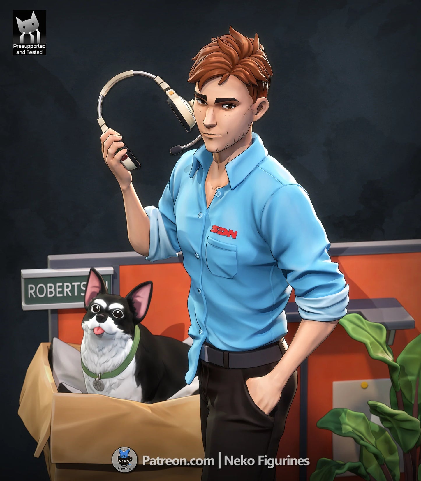 Robert - Dispatch | Painted / Unpainted Options