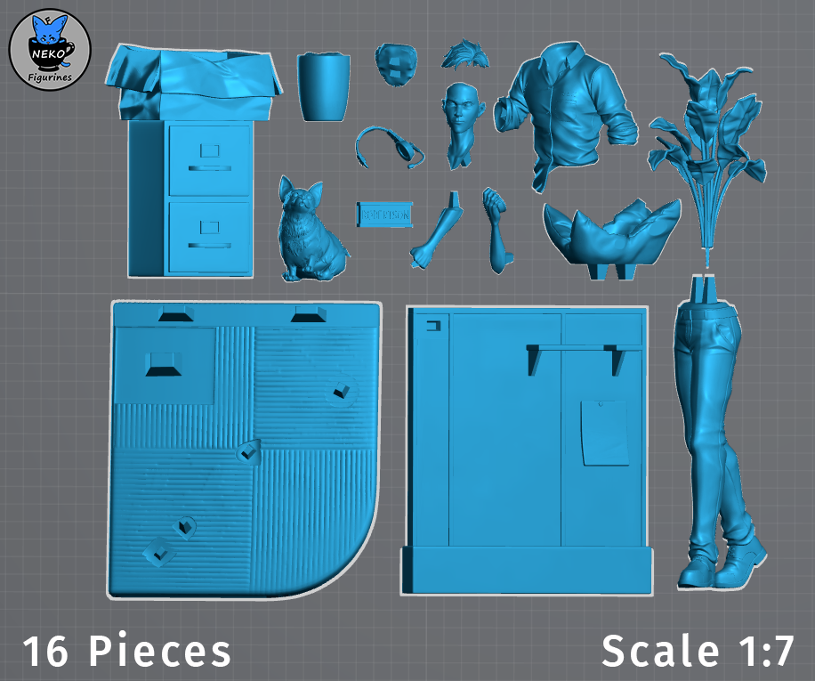 Robert - Dispatch | Painted / Unpainted Options