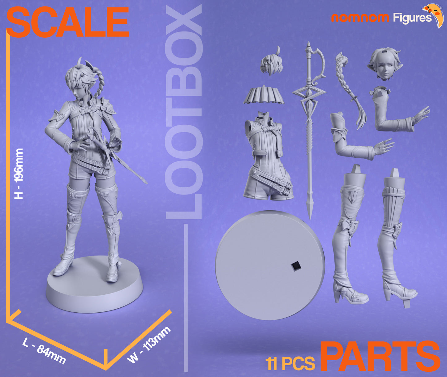 Alisaie Leveilleur - Final Fantasy X | Painted Preorder / Unpainted Options