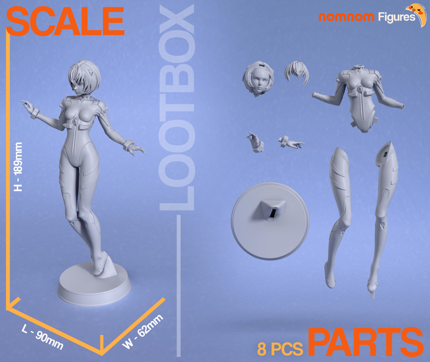 Fan Made Rei Figure