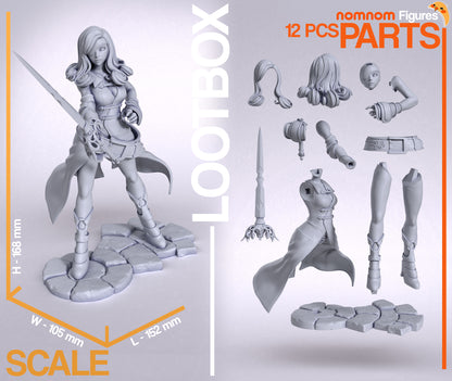Beatrix - Final Fantasy IX | Painted Preorder / Unpainted Options