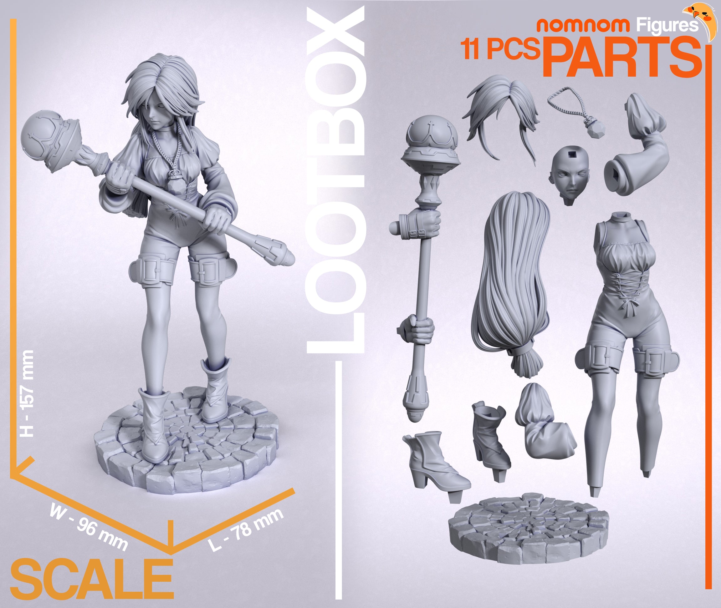 FINAL FANTASY　CHROME FIGURE ガーネット ファイナルファンタジーIX フォルミズム ガーネット・ティル