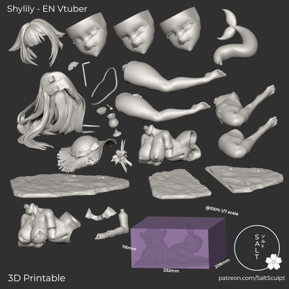 Shylily - VTuber | Painted / Unpainted Options