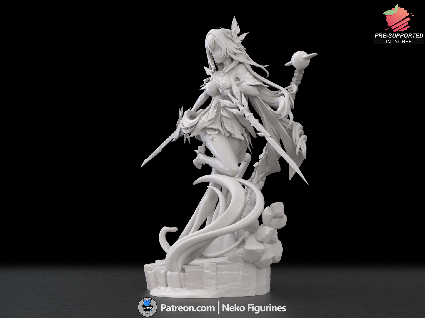 Skirk - Genshin Impact | Painted / Unpainted Options