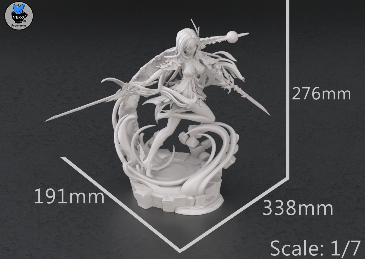Skirk - Genshin Impact | Painted / Unpainted Options