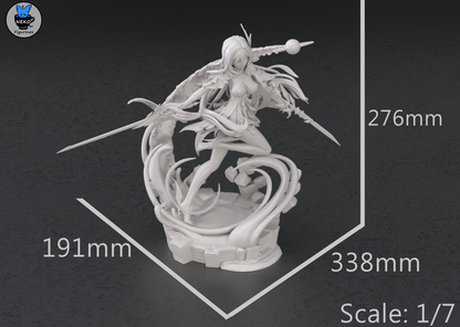Skirk - Genshin Impact | Painted / Unpainted Options