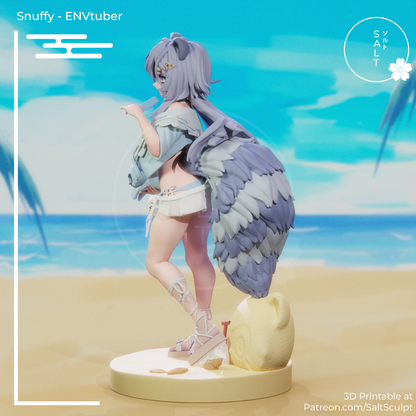 Snuffy - Vtuber | Painted / Unpainted Options