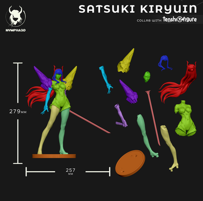 Satsuki - Kill la Kill | Painted / Unpainted Options