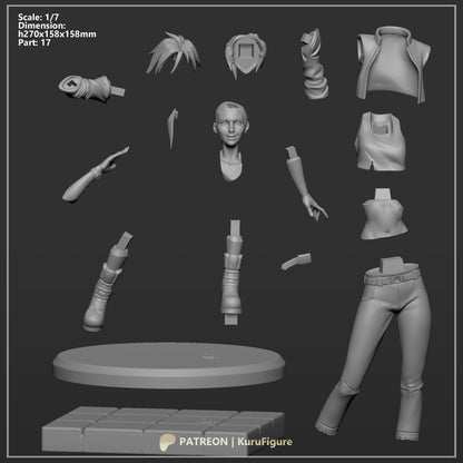 Invisigal - Dispatch | Painted / Unpainted Options