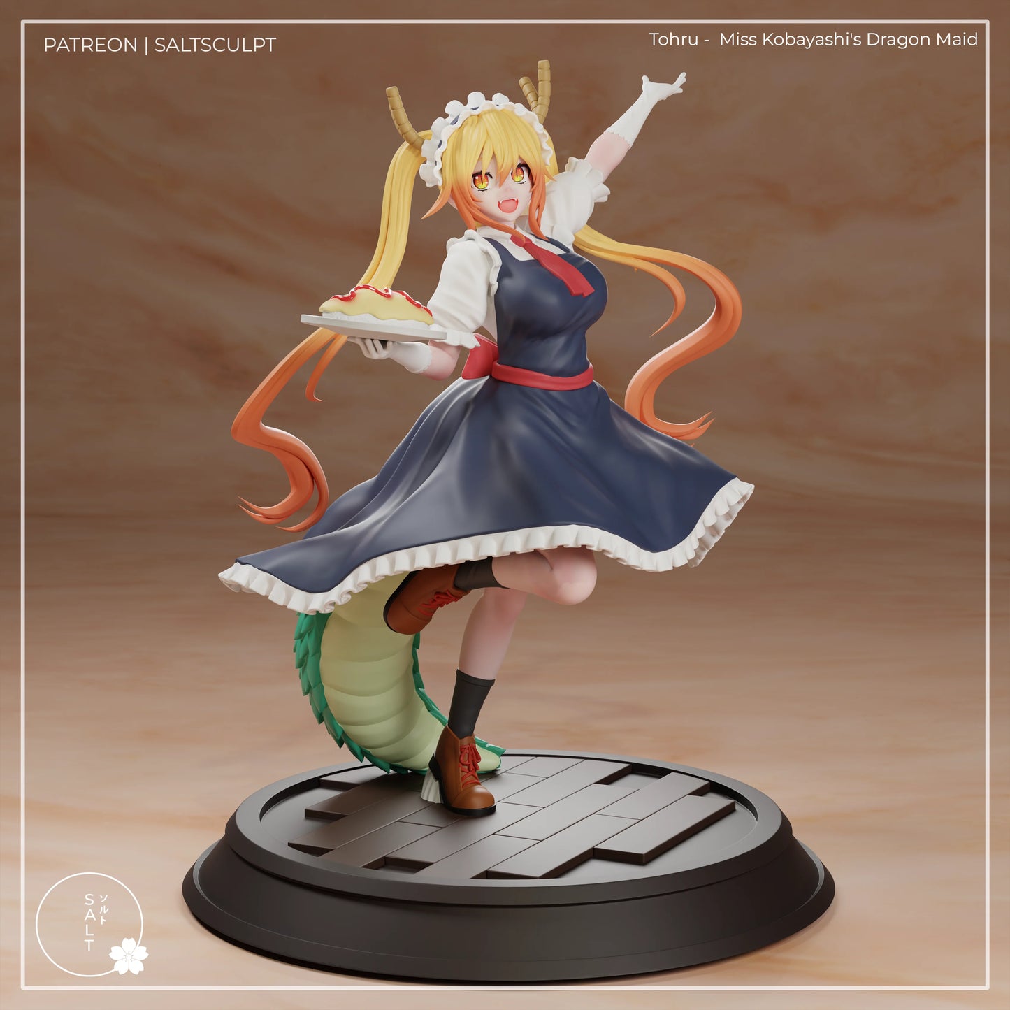 Tohru - Miss Kobayashi's Dragon Maid | Painted / Unpainted Options