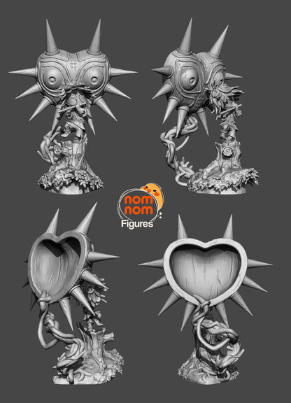 Fan Made Chibi Majora and Skull Kid Figure