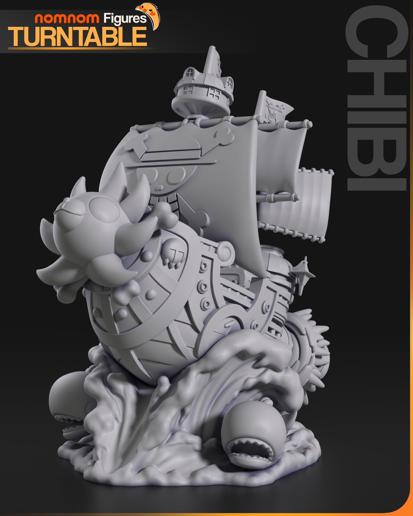 Chibi Thousand Sunny - One Piece