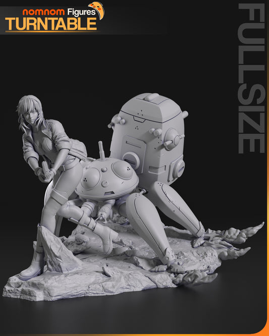 Fan Made Motoko Kusanagi Figure