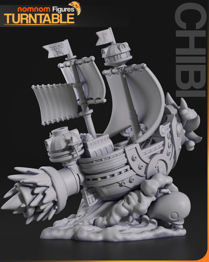 Chibi Thousand Sunny - One Piece
