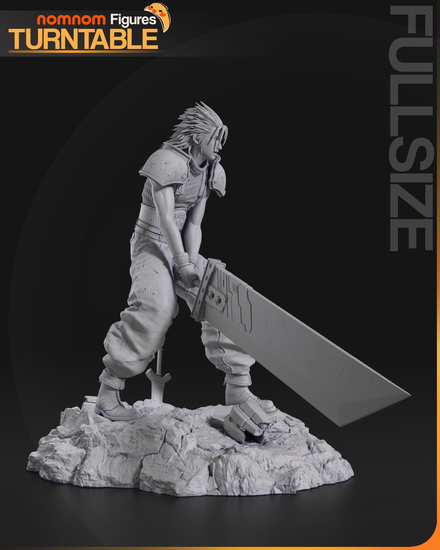 Fan Made Zack Fair Figure