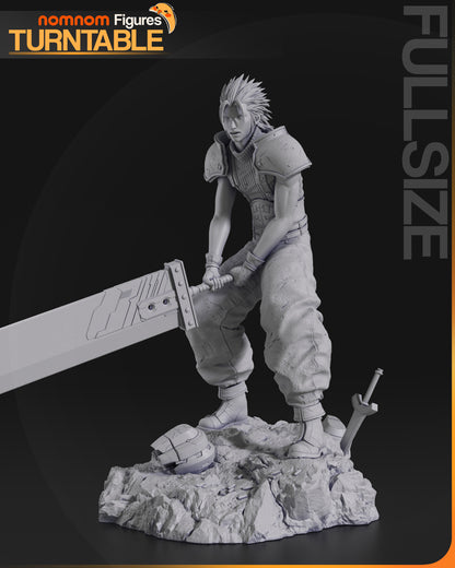 Fan Made Zack Fair Figure