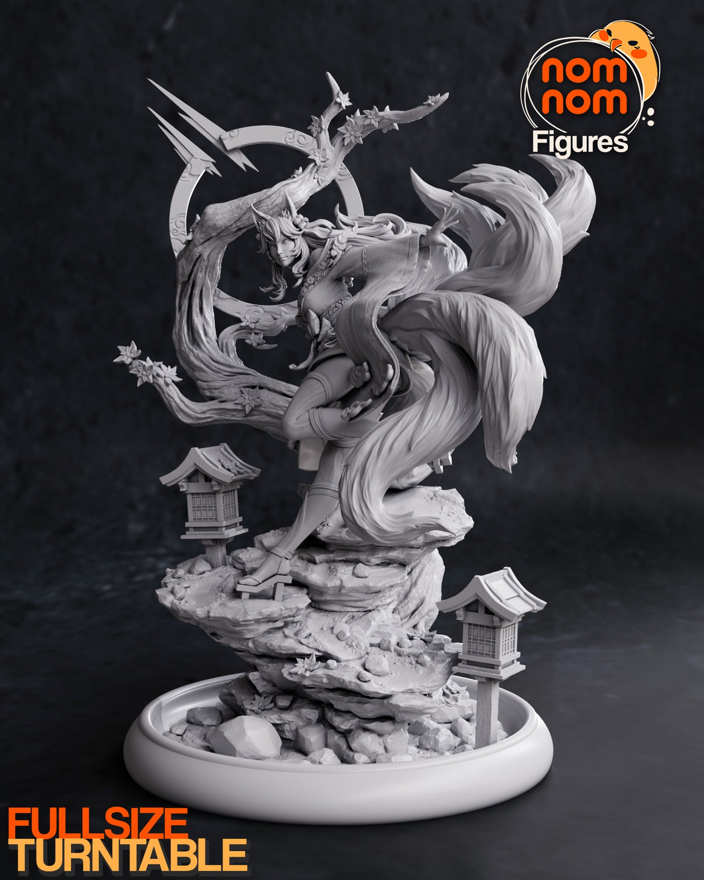 Fan Made Spirit Blossom Ahri Figure