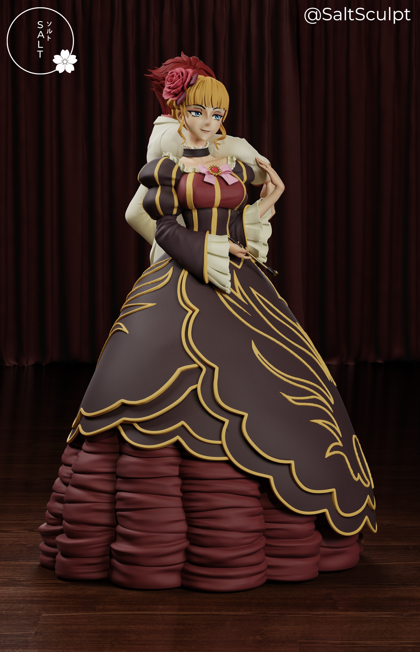 Beatrice and Battler Ushiromiya -  Umineko When They Cry | Painted / Unpainted Options