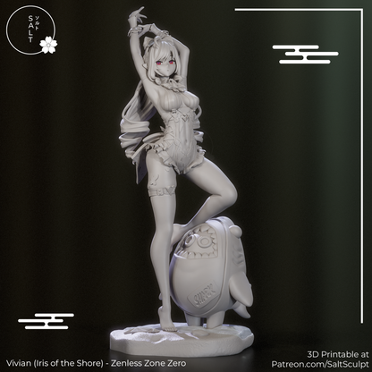 Vivian (Iris of the Shore) - Zenless Zone Zero | Painted / Unpainted Options
