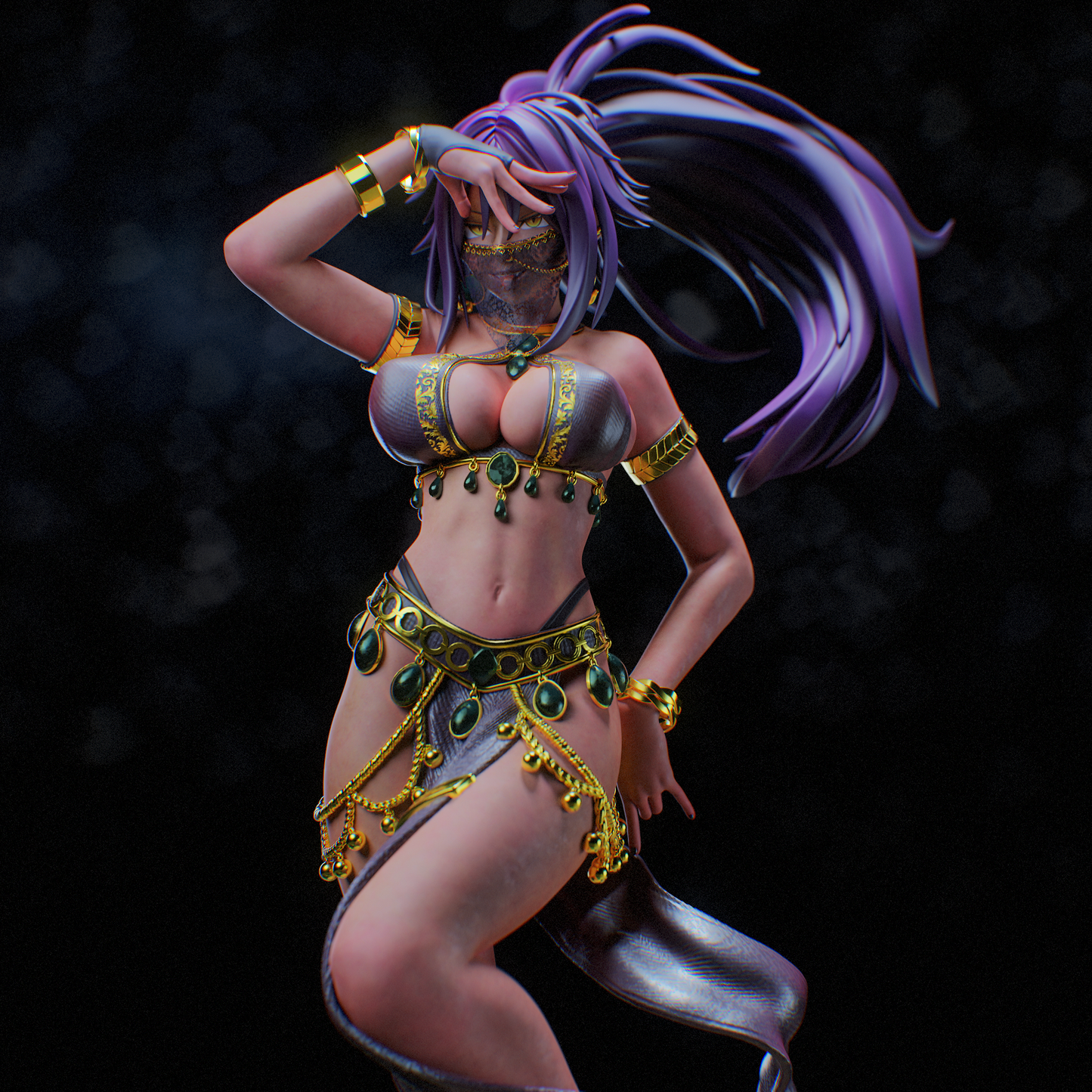 Yoruichi - Bleach | Painted / Unpainted Options