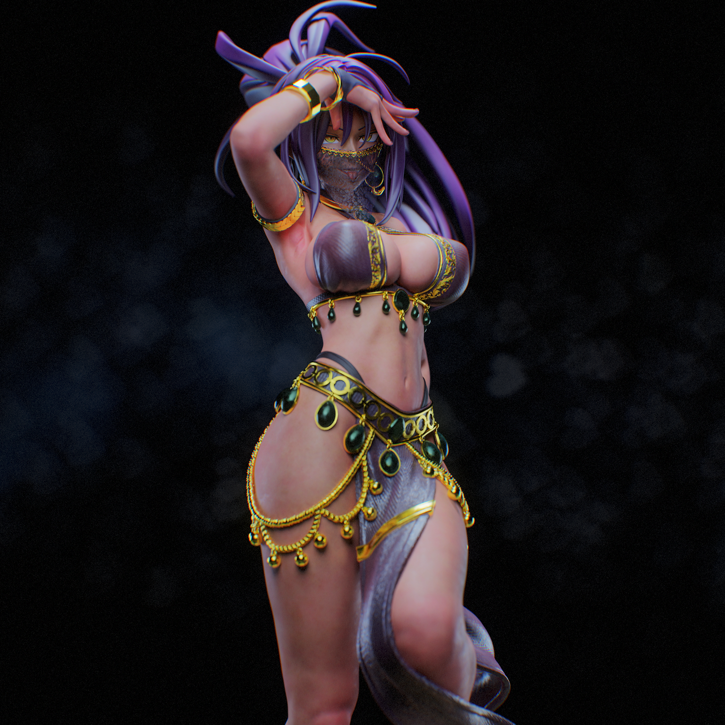 Yoruichi - Bleach | Painted / Unpainted Options
