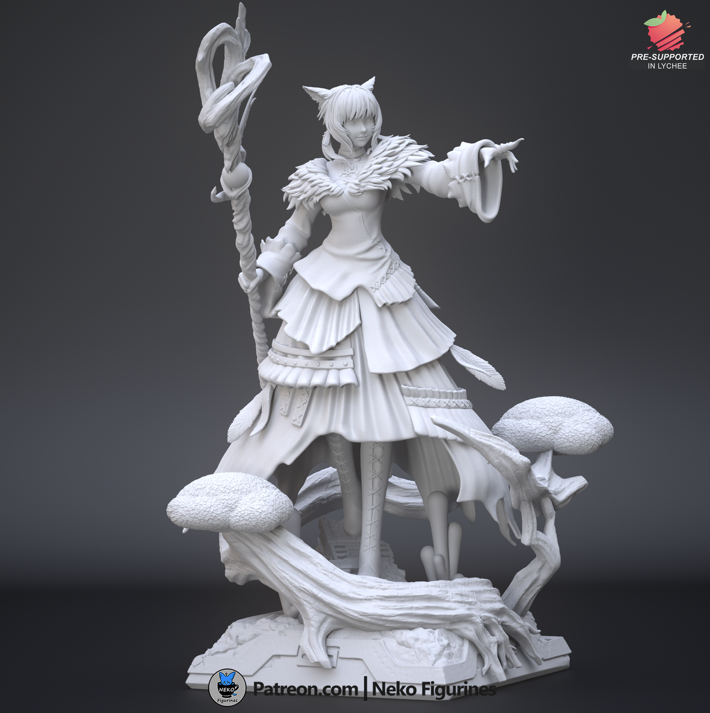Y'shtola - Final Fantasy | Painted / Unpainted Options