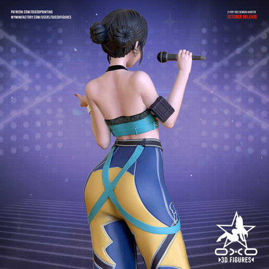 Zoey - KPop Demon Hunters | Painted / Unpainted Options