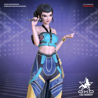 Zoey - KPop Demon Hunters | Painted / Unpainted Options