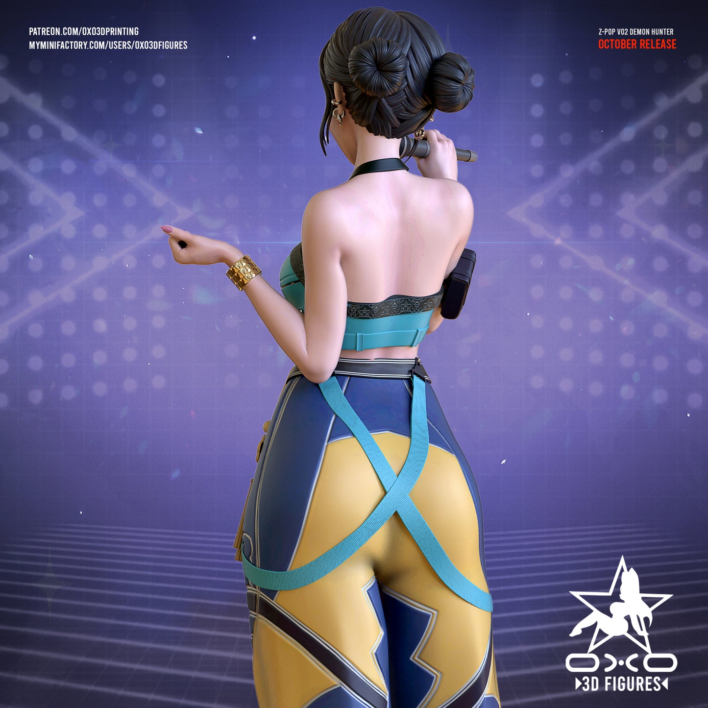 Zoey - KPop Demon Hunters | Painted / Unpainted Options