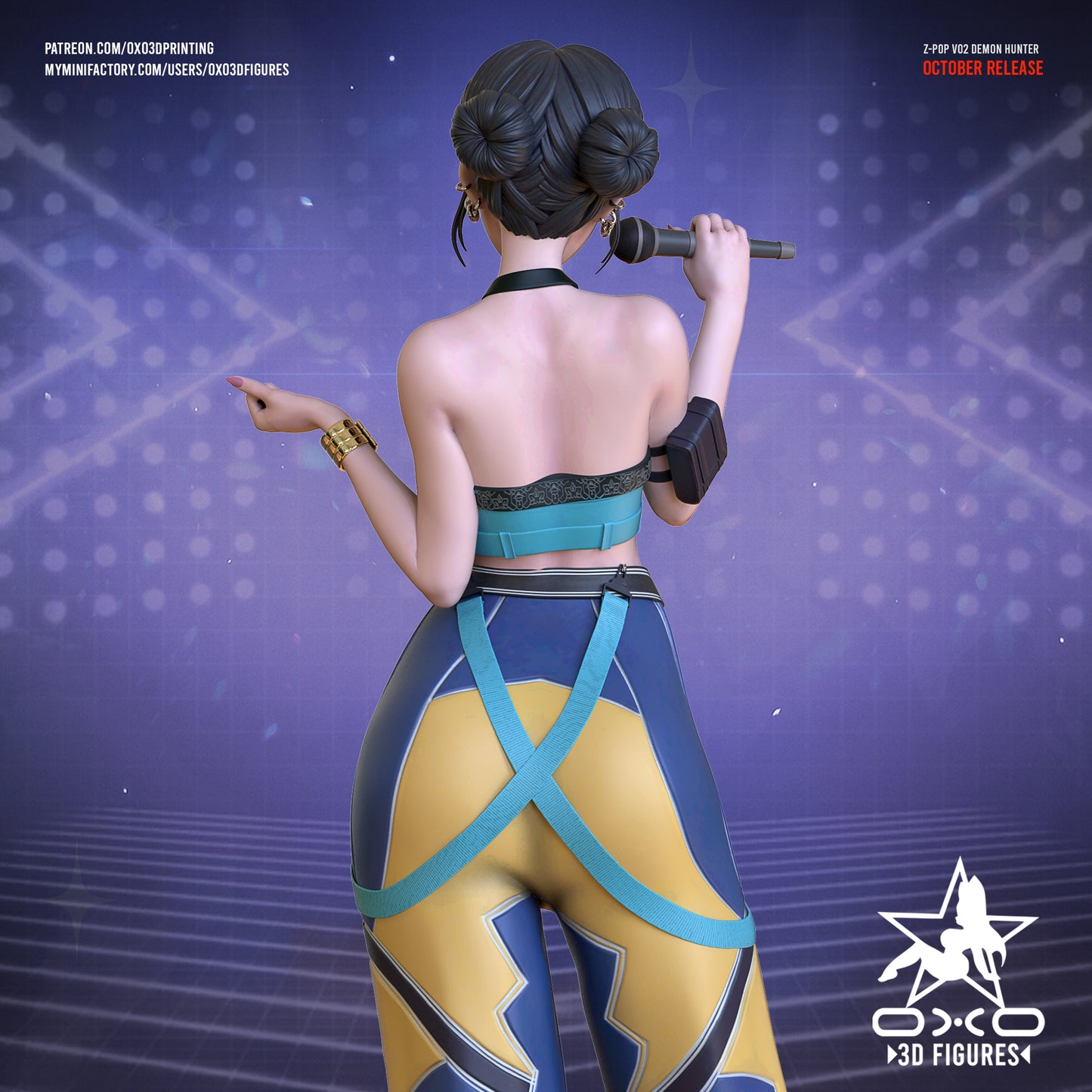 Zoey - KPop Demon Hunters | Painted / Unpainted Options