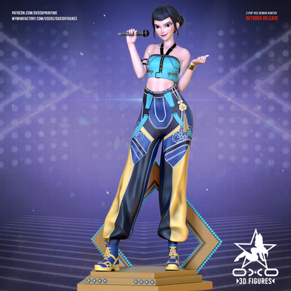Zoey - KPop Demon Hunters | Painted / Unpainted Options