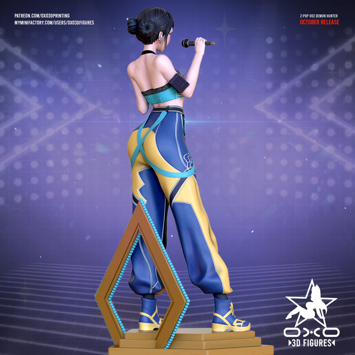Zoey - KPop Demon Hunters | Painted / Unpainted Options