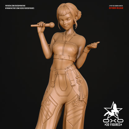 Zoey - KPop Demon Hunters | Painted / Unpainted Options