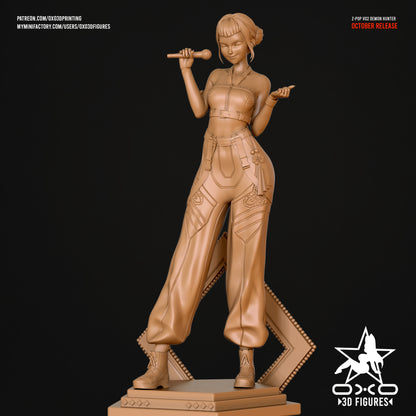 Zoey - KPop Demon Hunters | Painted / Unpainted Options