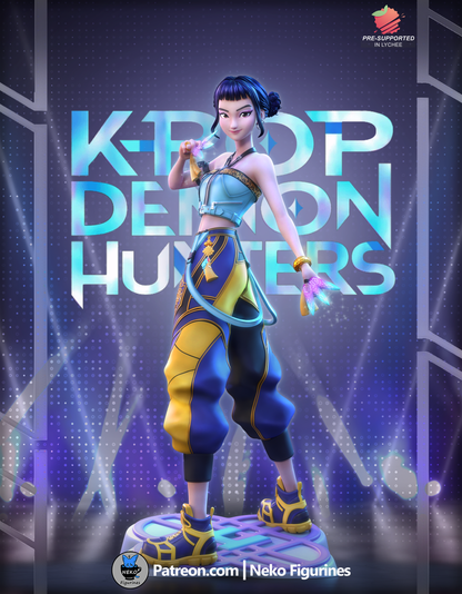 Zoey - Kpop Demon Hunters | Painted / Unpainted Options