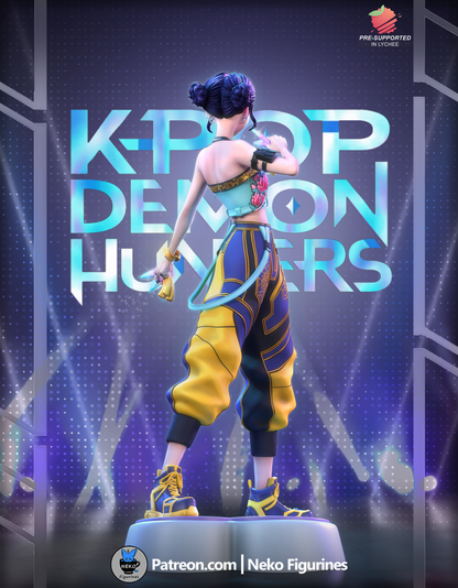 Zoey - Kpop Demon Hunters | Painted / Unpainted Options