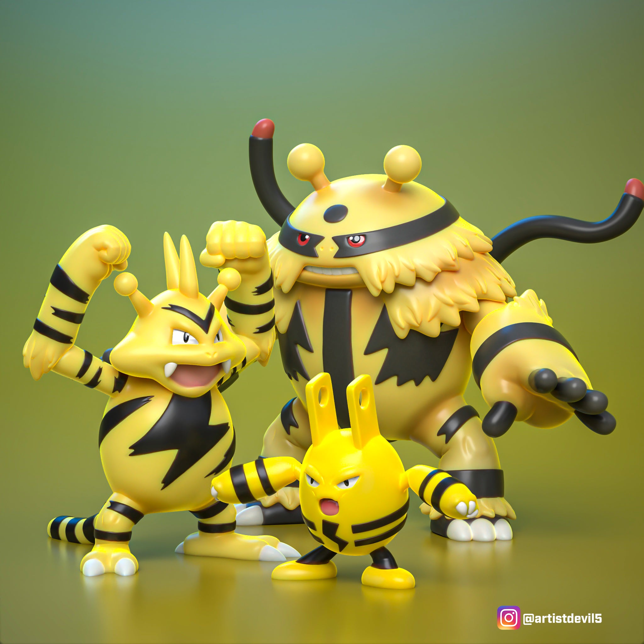 Elekid Evolution Line – Supernova Whale