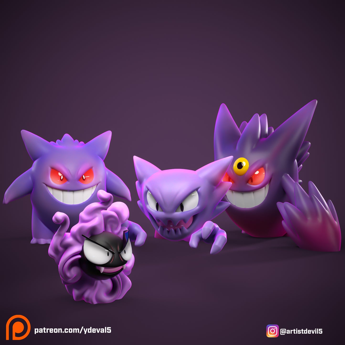 Gastly Evolution Line