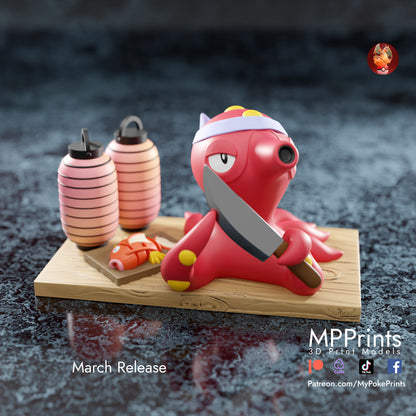 Sushi Chef Octillery Diorama