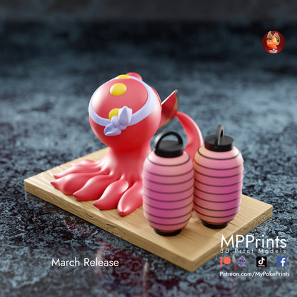 Sushi Chef Octillery Diorama